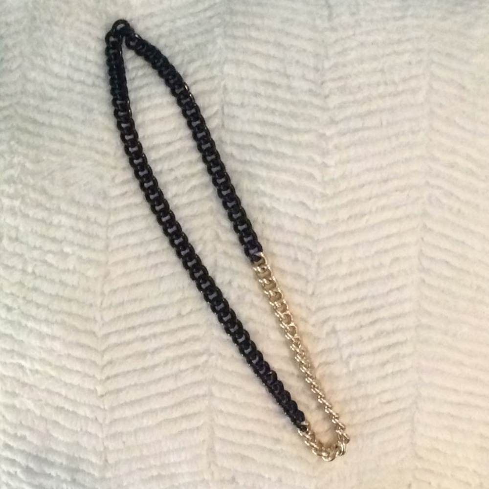 Black and Gold Thick Chain